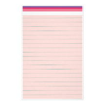 Rosor fodrat papper anpassade brevpapper
