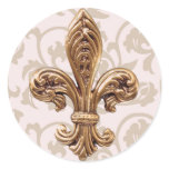 Fleur de lis Klistermärken  