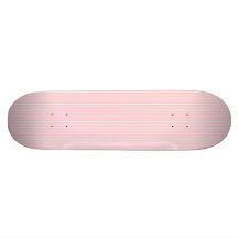 Rosor och vit randiga Skatedeck Skate Board Deck