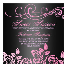 Rosor/svarten virvlar runt den rosa sötsaken den 1