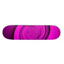 Rosor virvlar runt anpassad skate board