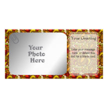 Rosta den sköldpaddaPhotoCard mallen Anpassade Foto Kort