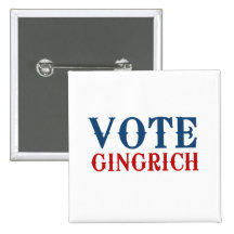 RÖSTA GINGRICH 2012 PINS