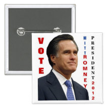 Rösta Mitt Romney, Pinback som 2012 knäppas Pins