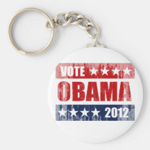 RÖSTA OBAMA 2012 UNDERTECKNAR Vintage.png Nyckel Ring