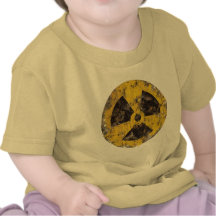 Rostat radioaktivt t shirt