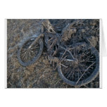 Rostig cykel kort