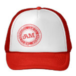Rött frimärke för DRIFTSTOPP Baseball Hat