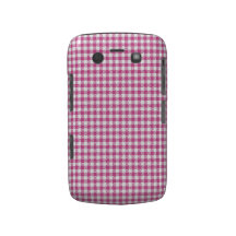 Rött Ginghamblackberry boldfodral Blackberry Fodral