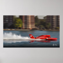 "Rött göra strimmig U-5 ", Posters