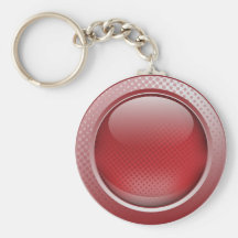Rött knäppas keychain nyckelring