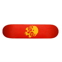 Rött Nuke skallefara Skate Board Decks
