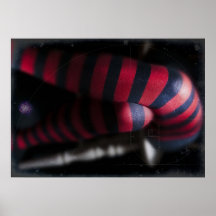 Rött Print