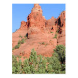 Rött Sedona berg Vykort