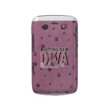 Rottweiler DIVA Blackberry Cases