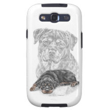 Rottweiler hundporträtt