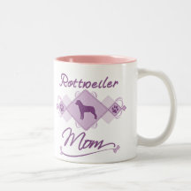Rottweiler mamma kaffe mugg