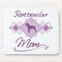 Rottweiler mamma musmattor