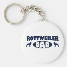 Rottweiler pappa nyckel ring