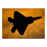 Rovfågel F-22 Hälsnings Kort