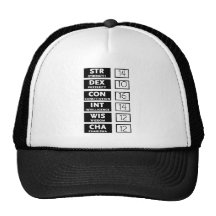Rpg-kapacitetsställning (svarten & vit) baseball hat