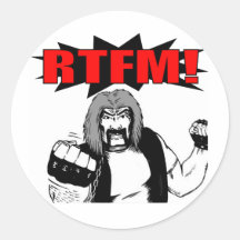 RTFM! RUNDA KLISTERMÄRKEN