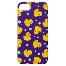 Rubber Duckie mönster iPhone 5 Fodral