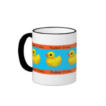 Rubber Ducky satt band kaffemugg