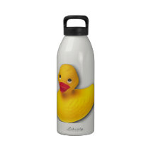 Rubber Ducky skräddarsy Dryckflaskor
