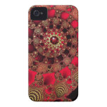 Rubies & guld- Fodral-Kompis för iPhone 4 Case-Mate iPhone 4 Cases
