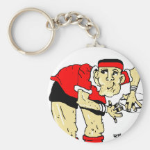 RUGBYSPELARE NYCKELRING