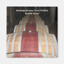 Rum för Montepulciano VinoNobile trumma Magneter