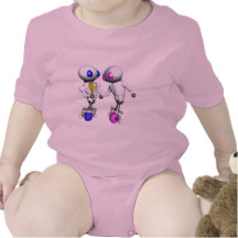 RUNDARE GEENDE BLOMMOR T SHIRTS