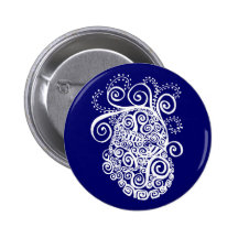 runt om och knäppas omkring pins