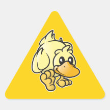 Rupert ankan triangle stickers