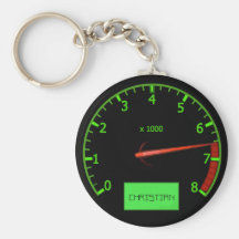 Rusar den kända bilen för anpassadet keychains nyckelring