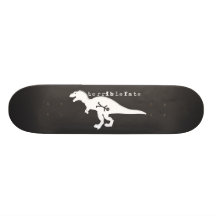 ruskigt öde dino skate board deck