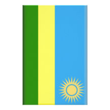 Rwanda Flag Stationery Design