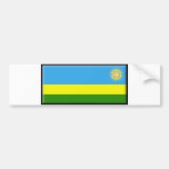 Rwanda flagga bildekaler