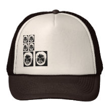 ryan sammanlagd HATT Trucker Kepsar