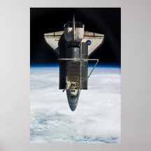 Rymdfärjaupptäckt Affisch