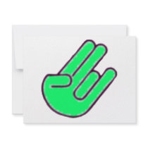 Rysaren räcker symbol