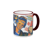 Rysk propaganda USSR USA Nuke Mugg