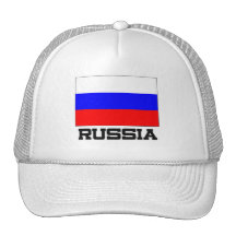Ryssland flagga baseball hat