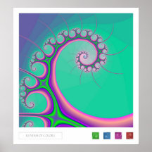 Rytm av färger 01 posters