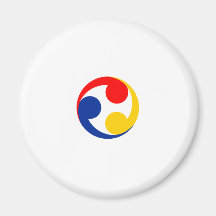 Ryukyu öar   1875 1879 cs, Japan Kylskåpsnagnet