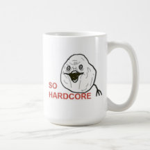 Så Hardcore komiskt ansikte Kaffe Mugg