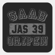 Saab Gripen klistermärke