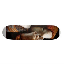 Säckar av matning skateboard