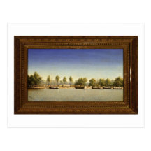 Sacramento stad, Juli 1849 Vykort